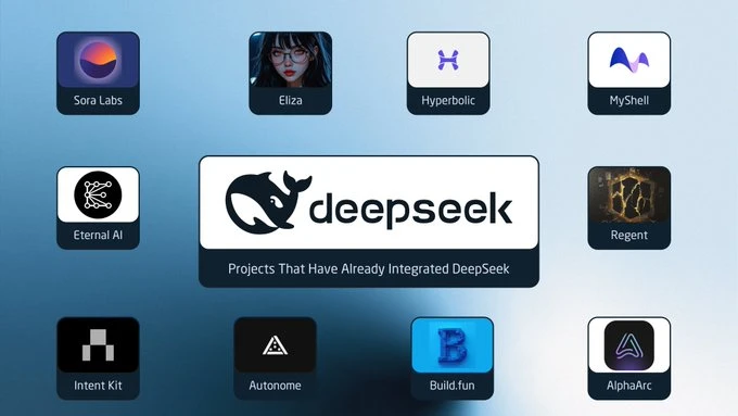 Apps with DeepSeek integration. Source: @CryptoDaku_